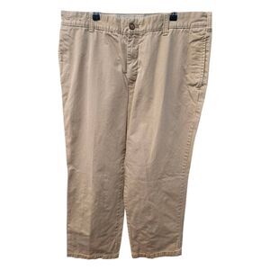 Izod 90's Tan Khaki Pants Mens Size 38